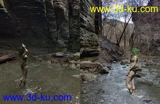 3D打印模型Orestes Iray HDRI Environments - Lost Grotto的图片