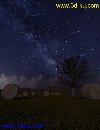 3D打印模型Orestes Iray HDRI Skydomes - A Night in August的图片