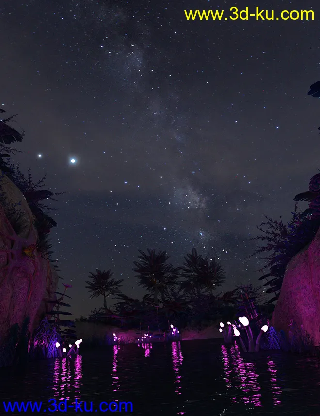 Orestes Iray HDRI Skydomes - A Night in August模型的图片8