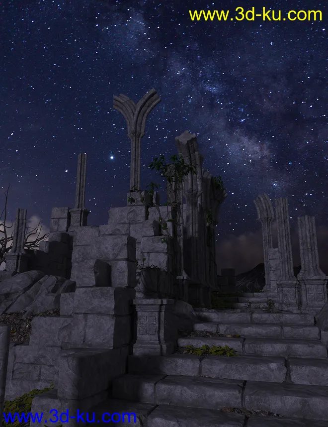 Orestes Iray HDRI Skydomes - A Night in August模型的图片9