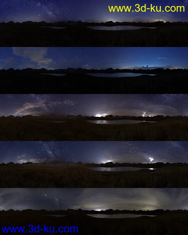Orestes Iray HDRI Skydomes - A Night in August模型的图片11