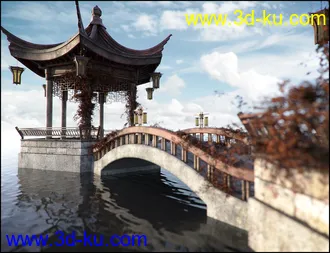 3D打印模型Oriental Tranquility Awakening Iray Addon的图片