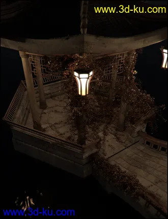 3D打印模型Oriental Tranquility Awakening Iray Addon的图片