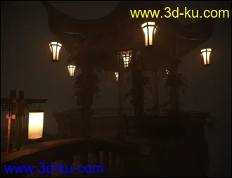 3D打印模型Oriental Tranquility Awakening Iray Addon的图片