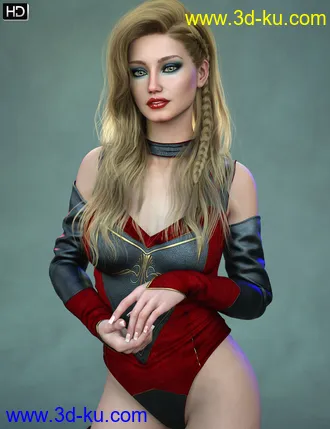 3D打印模型Paris HD for Genesis 8 Female的图片