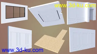 3D打印模型Paris Living Room的图片