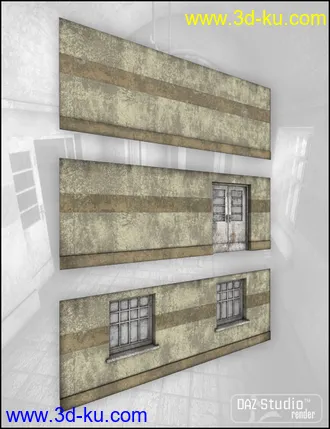 3D打印模型Parkside High Hallways的图片