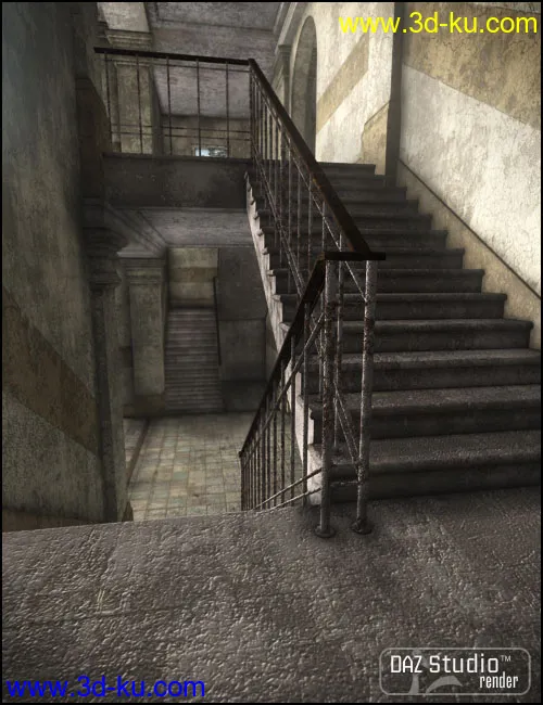 Parkside High Lobby模型的图片1