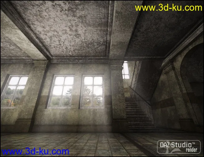 Parkside High Lobby模型的图片3