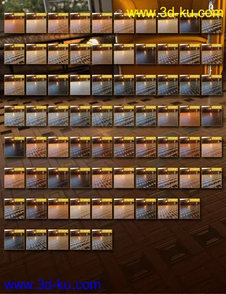 3D打印模型Parquet Flooring Shaders Vol 3的图片