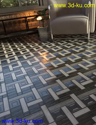 3D打印模型Parquet Flooring Shaders Vol 3的图片