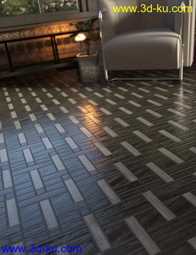 Parquet Flooring Shaders Vol 3模型的图片8