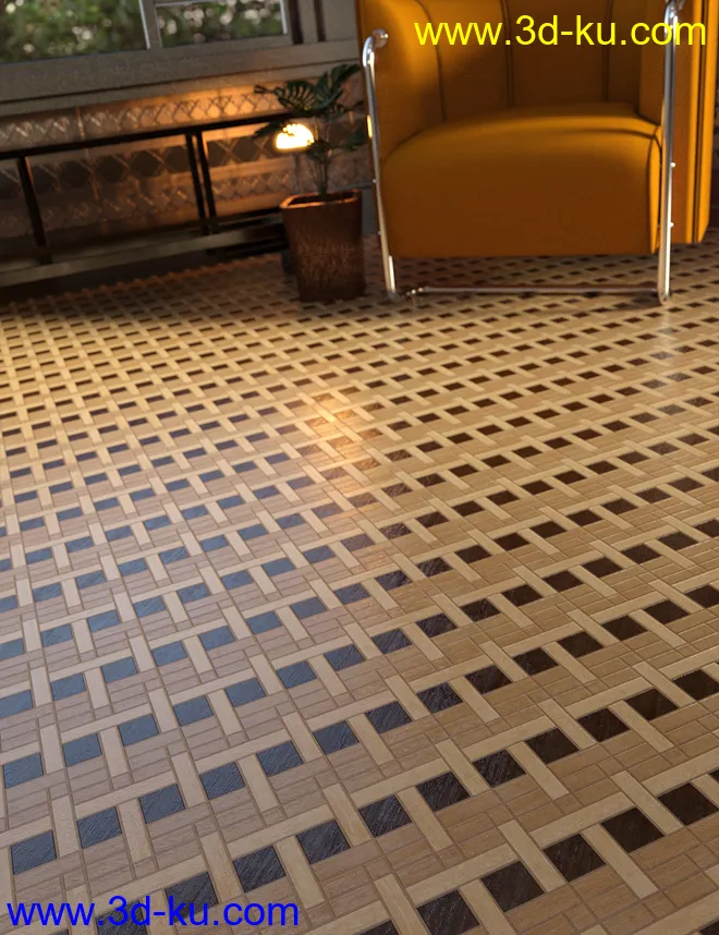 Parquet Flooring Shaders Vol 3模型的图片10