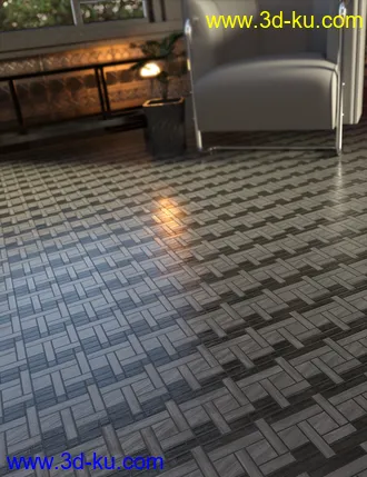 3D打印模型Parquet Flooring Shaders Vol 3的图片