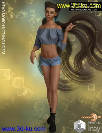 3D打印模型Partial Petite Body Morphs G8F Vol 1的图片