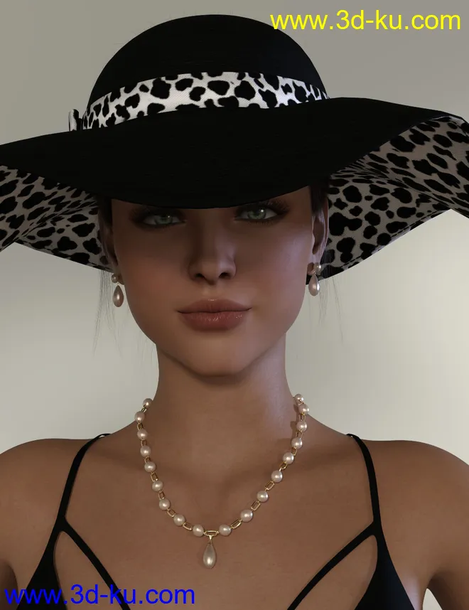 Pearls, Pearls, Pearls for Genesis 8 and 8.1 Females模型的图片1