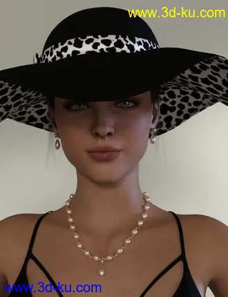 3D打印模型Pearls, Pearls, Pearls for Genesis 8 and 8.1 Females的图片