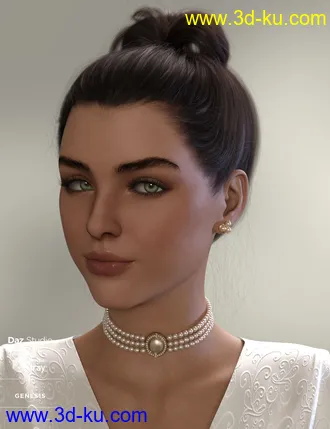 3D打印模型Pearls, Pearls, Pearls for Genesis 8 and 8.1 Females的图片