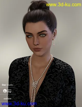 3D打印模型Pearls, Pearls, Pearls for Genesis 8 and 8.1 Females的图片