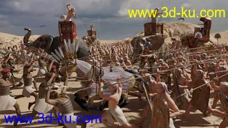 3D打印模型Pharaoh At War Weapons Props and Poses的图片