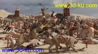 3D打印模型Pharaoh At War Weapons Props and Poses的图片