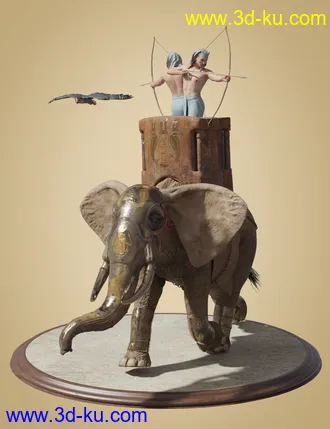 3D打印模型Pharaoh At War Weapons Props and Poses的图片