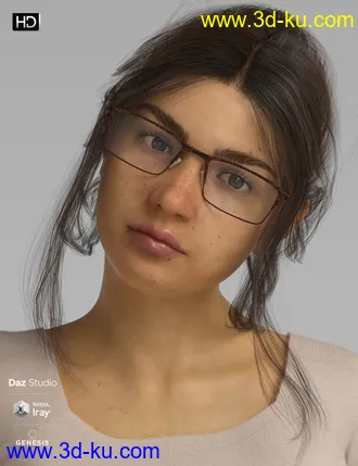 3D打印模型Phx Andie HD and Accessories for Genesis 8 Females的图片