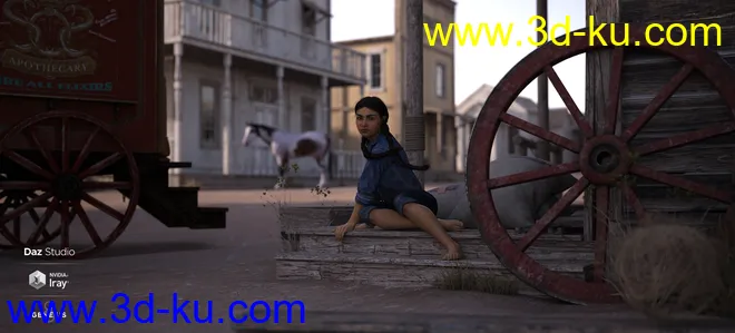 Phx Andie HD and Accessories for Genesis 8 Females模型的图片15