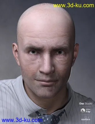 3D打印模型Phx Kade for Genesis 8 and 8.1 Male的图片