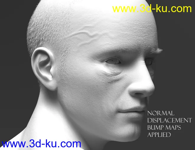 Phx Kade for Genesis 8 and 8.1 Male模型的图片11