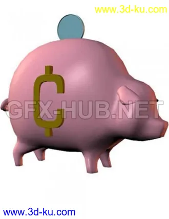 3D打印模型Piggy Bank的图片