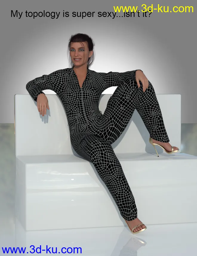 pJCM Poses - For Clothing Creators for Genesis 8模型的图片5