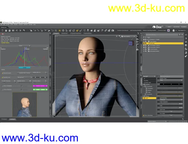 PLUGINS Tutorial Exploring Utilities for Daz Studio模型的图片4