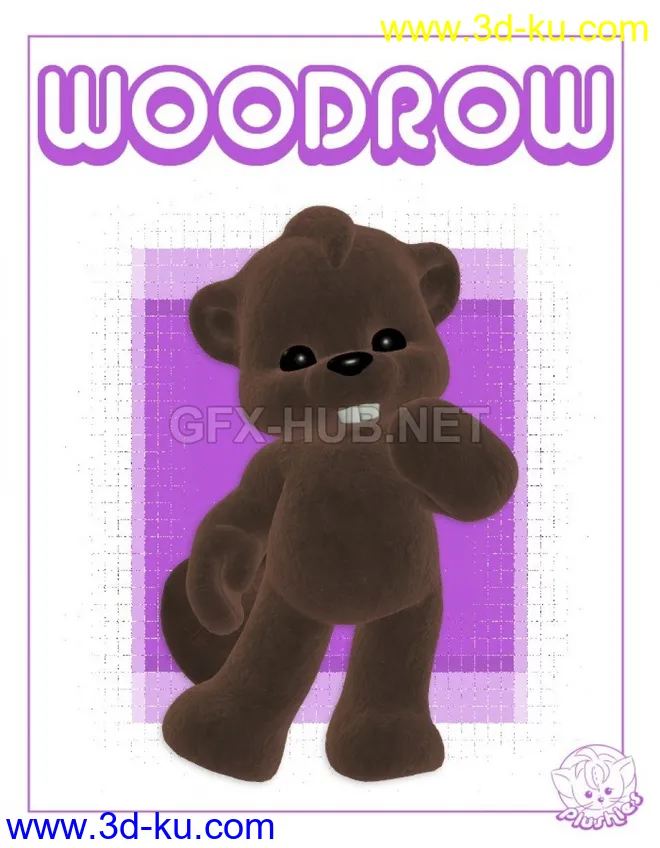 Plushies - Woodrow模型的图片1