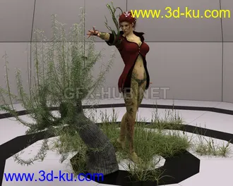 3D打印模型Poison Ivy for G8F and G8.1F的图片