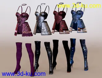 3D打印模型Pop Star Outfit Textures的图片