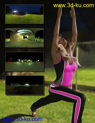 3D打印模型Portrait Scale IBL - Night Lights 01的图片