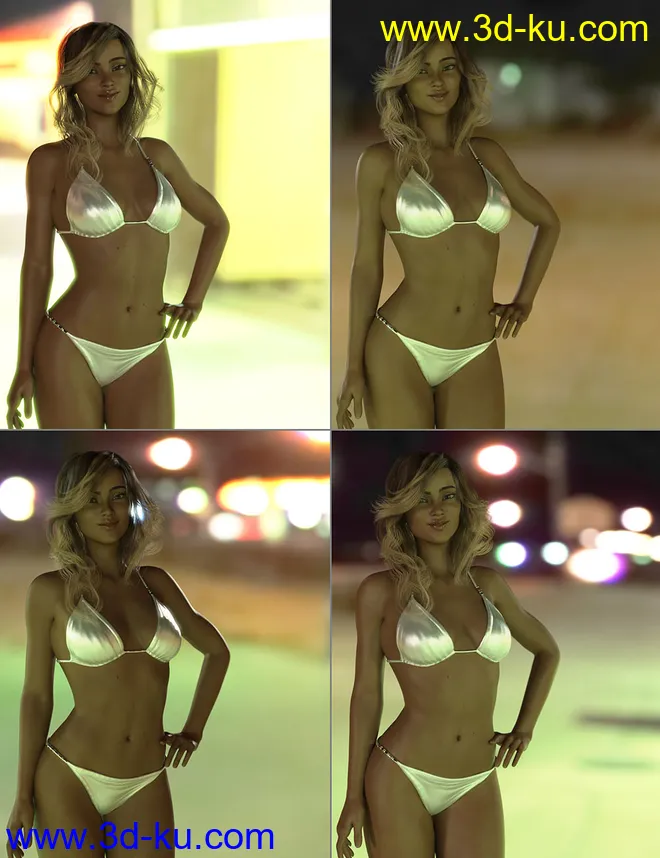 Portrait Scale IBL - Night Lights 01模型的图片5