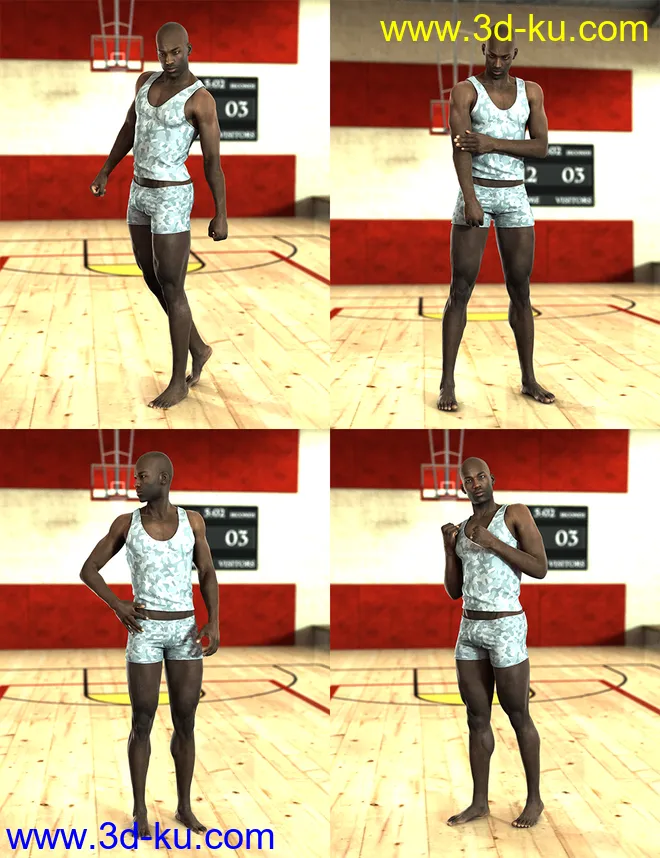 Poses for Darius 6模型的图片2