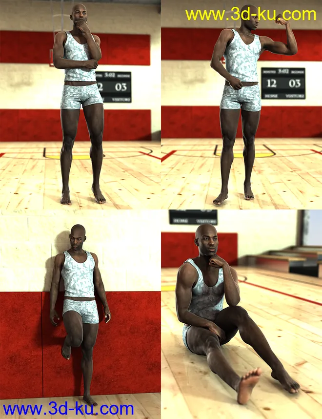 Poses for Darius 6模型的图片3