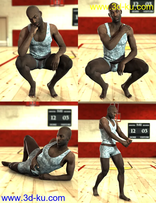 Poses for Darius 6模型的图片4