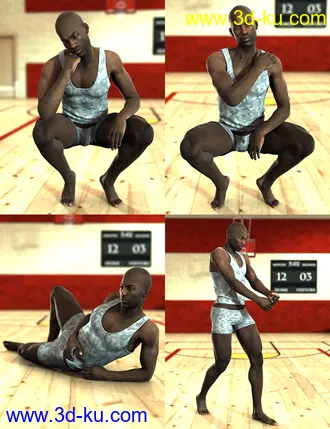 3D打印模型Poses for Darius 6的图片