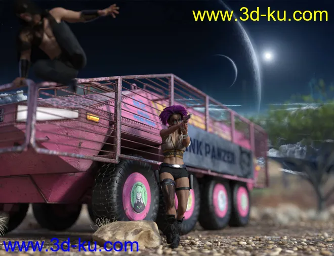 Postapocalyptic for APC Skullforge模型的图片2