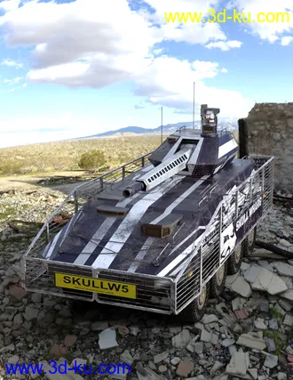 3D打印模型Postapocalyptic for APC Skullforge的图片