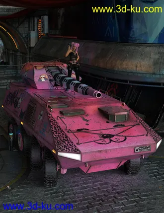3D打印模型Postapocalyptic for APC Skullforge的图片