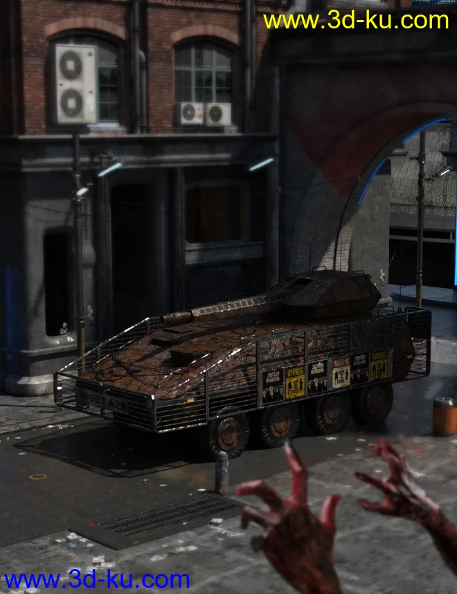 Postapocalyptic for APC Skullforge模型的图片7