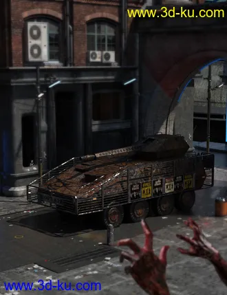 3D打印模型Postapocalyptic for APC Skullforge的图片