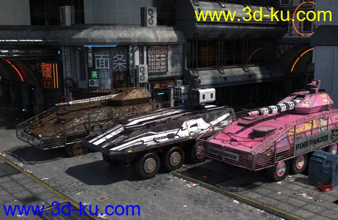 Postapocalyptic for APC Skullforge模型的图片8