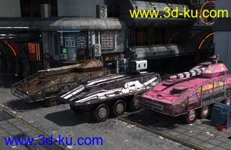 3D打印模型Postapocalyptic for APC Skullforge的图片