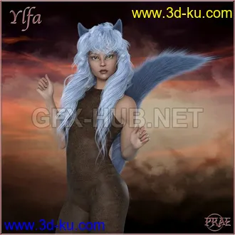 3D打印模型Prae-Ylfa For G8 Daz的图片